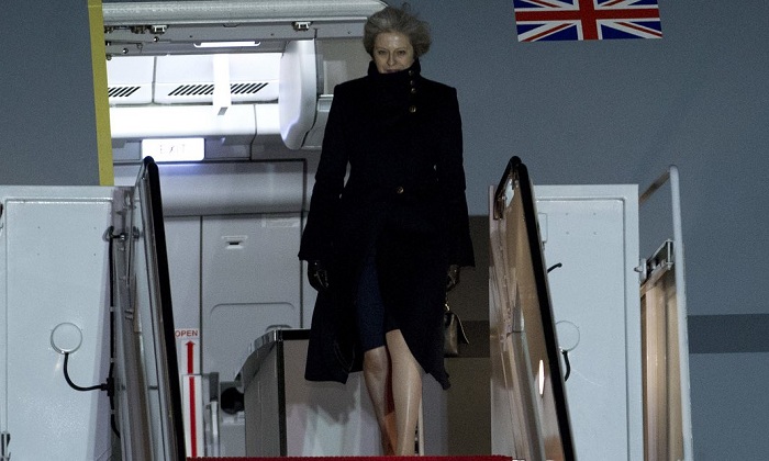 Theresa May meets Donald Trump to hold discussions